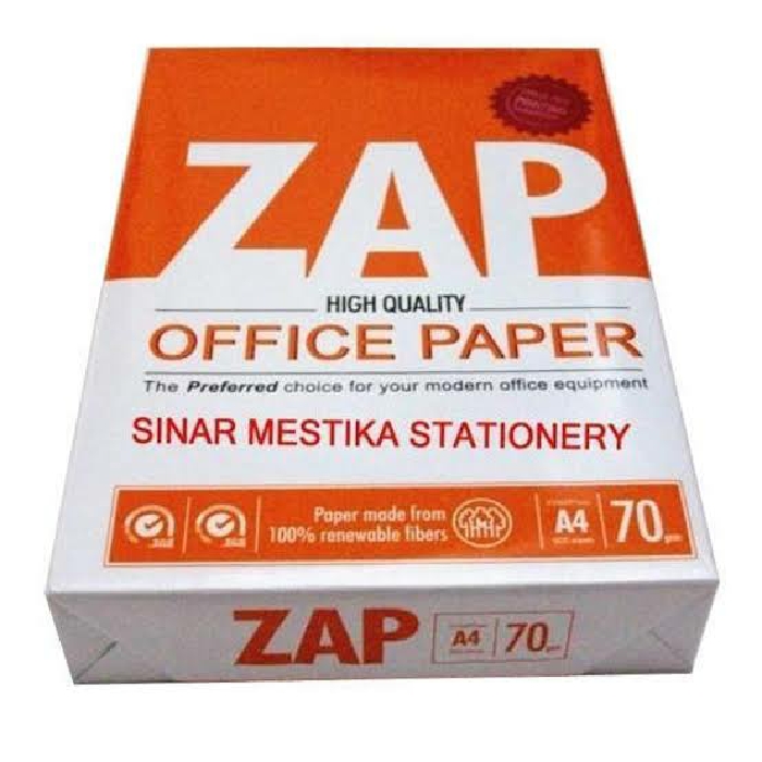 ZAP A4 COPIER PAPER
