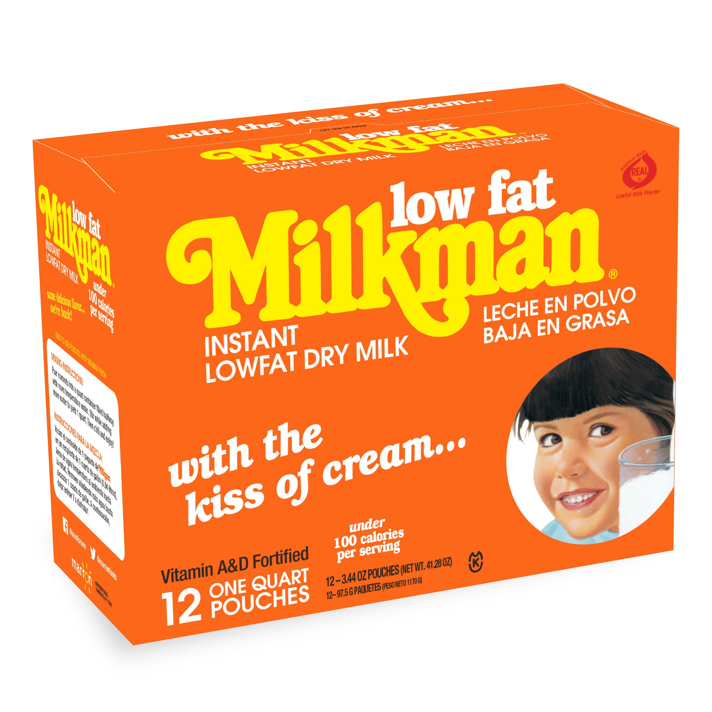 MILKMAN INSTANT LOWFAT DRY MILK